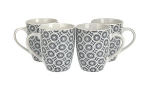 Kaffeebecher Ornamente, 4er-Set