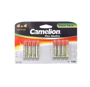 Camelion Batterie Größe AAA, 8er-Pack, Multicolored