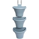Bild 1 von Elho Geländertopf Corsica 24 cm 3er-Set vintage blau
