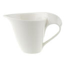 Bild 1 von Villeroy & Boch Milchkännchen New Wave, Weiß, Keramik, Uni, 200 ml, Ausgießer, Kaffee & Tee, Kannen, Milchkännchen