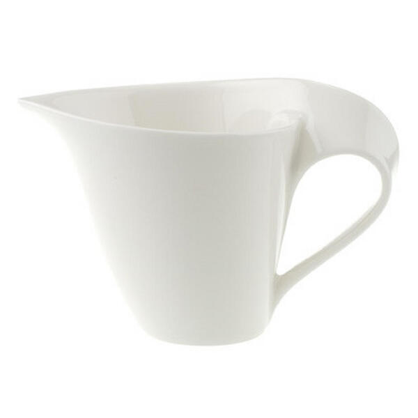 Bild 1 von Villeroy & Boch Milchkännchen New Wave, Weiß, Keramik, Uni, 200 ml, Ausgießer, Kaffee & Tee, Kannen, Milchkännchen