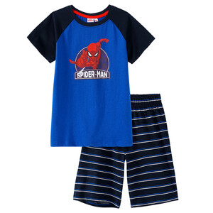 MARVEL Spiderman Shorty mit Print BLAU / DUNKELBLAU