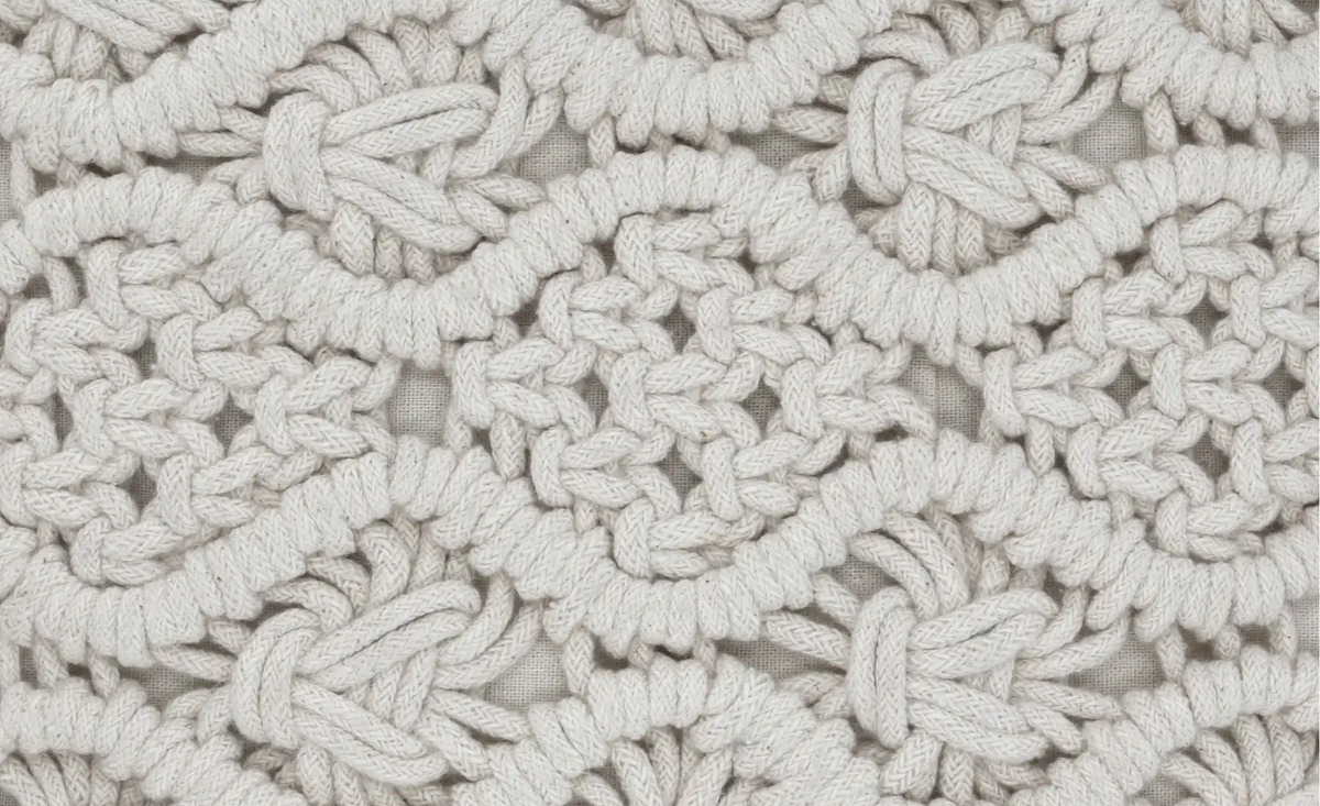 Bild 4 von HOME STORY Kissen Macrameoptik