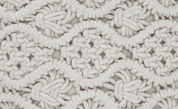 Bild 4 von HOME STORY Kissen Macrameoptik