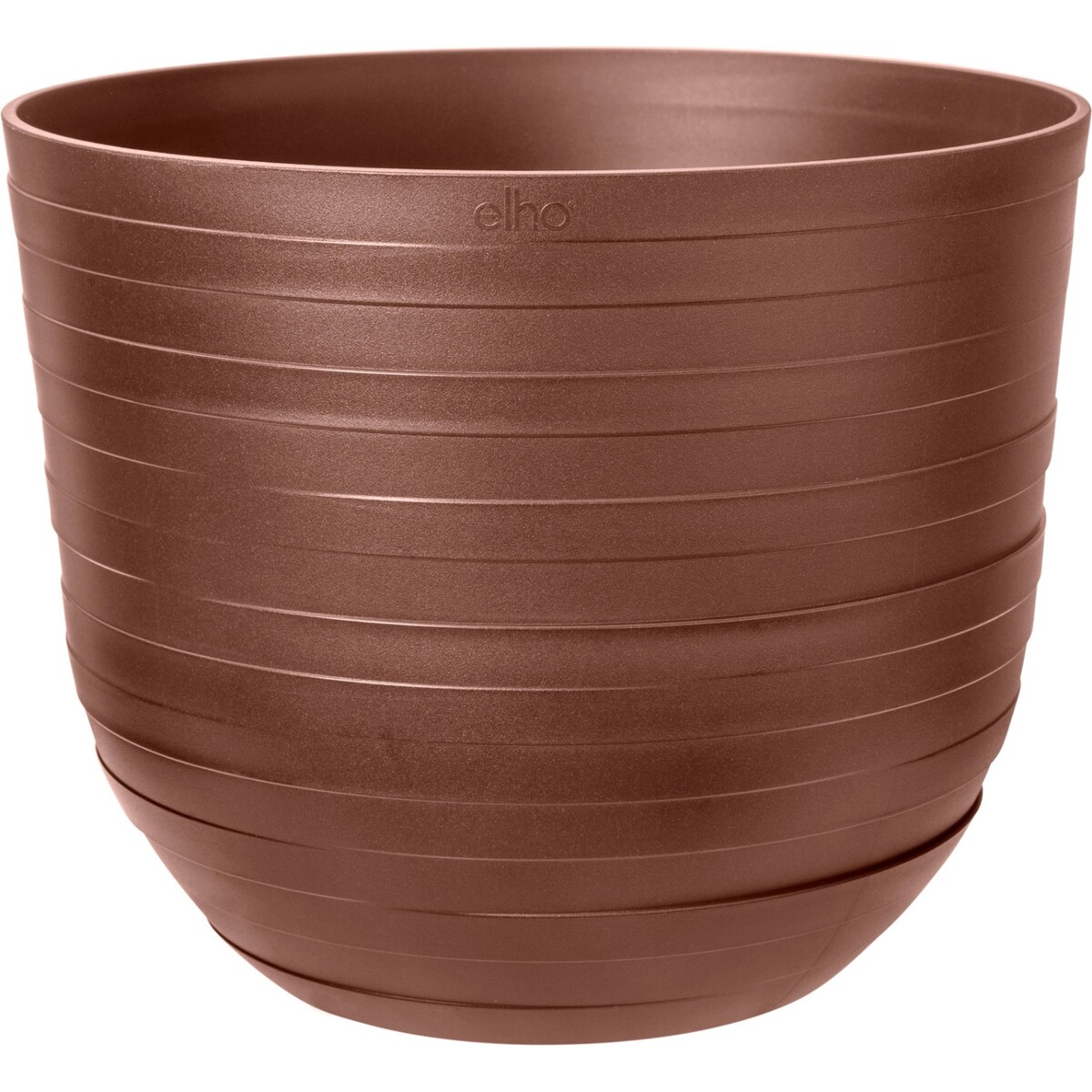 Bild 1 von Elho Blumentopf Fuente Rings Ø 38 cm x 31 cm Rostbraun