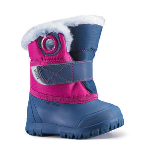 Schneestiefel Baby - XWarm blau/violett Violett