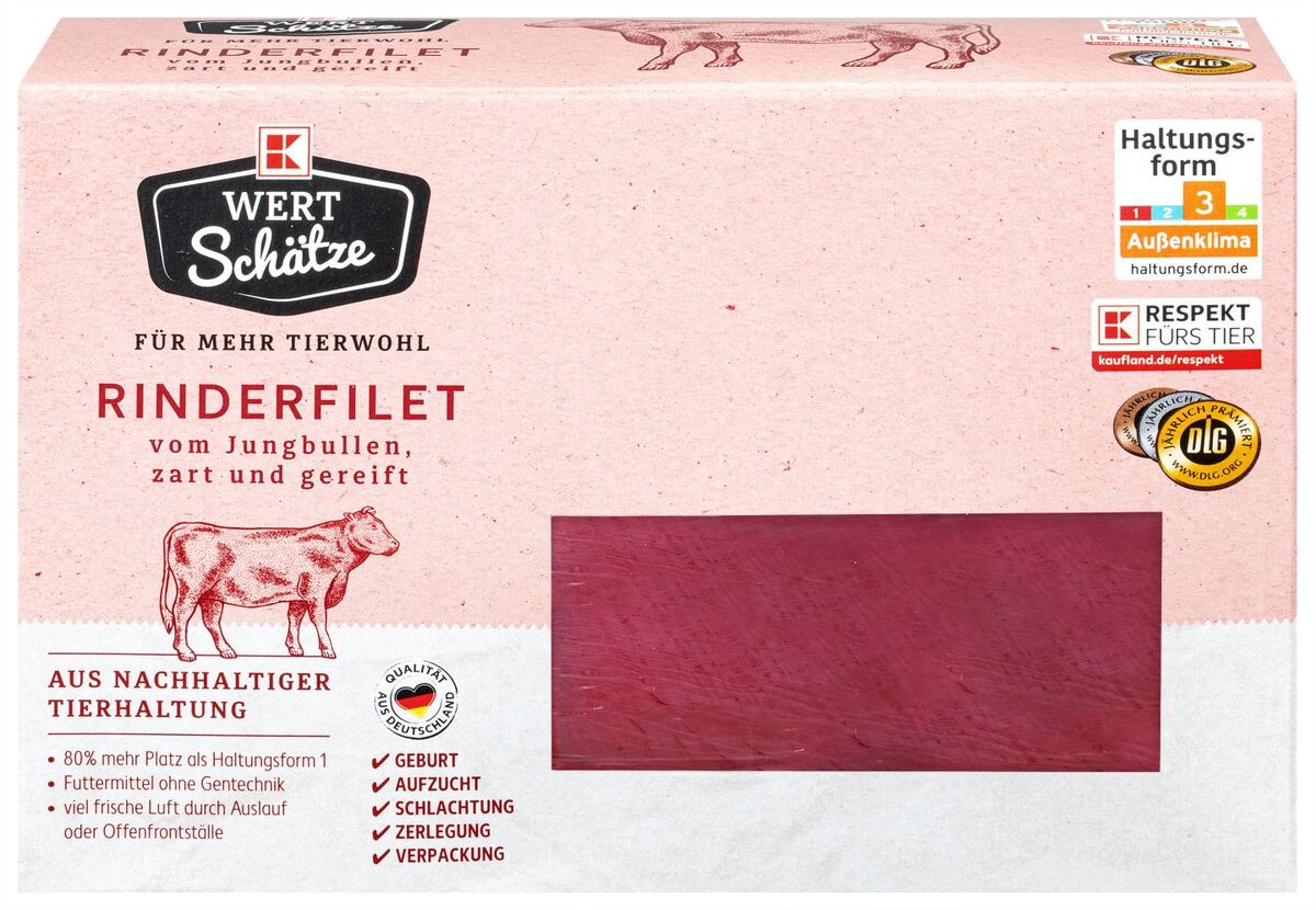 Bild 1 von K-WERTSCHÄTZE Rinderfilet vom Jungbullen, kg