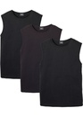 Bild 1 von Muskelshirt (3er Pack), 60/62 (XXL), Schwarz