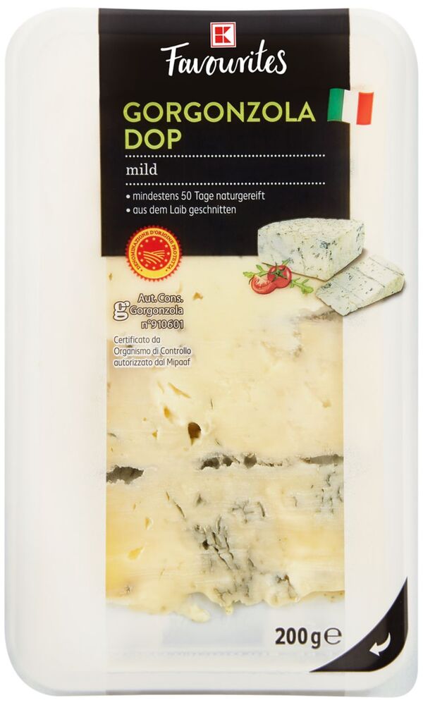 Bild 1 von K-FAVOURITES Gorgonzola DOP, 200-g-Packg.