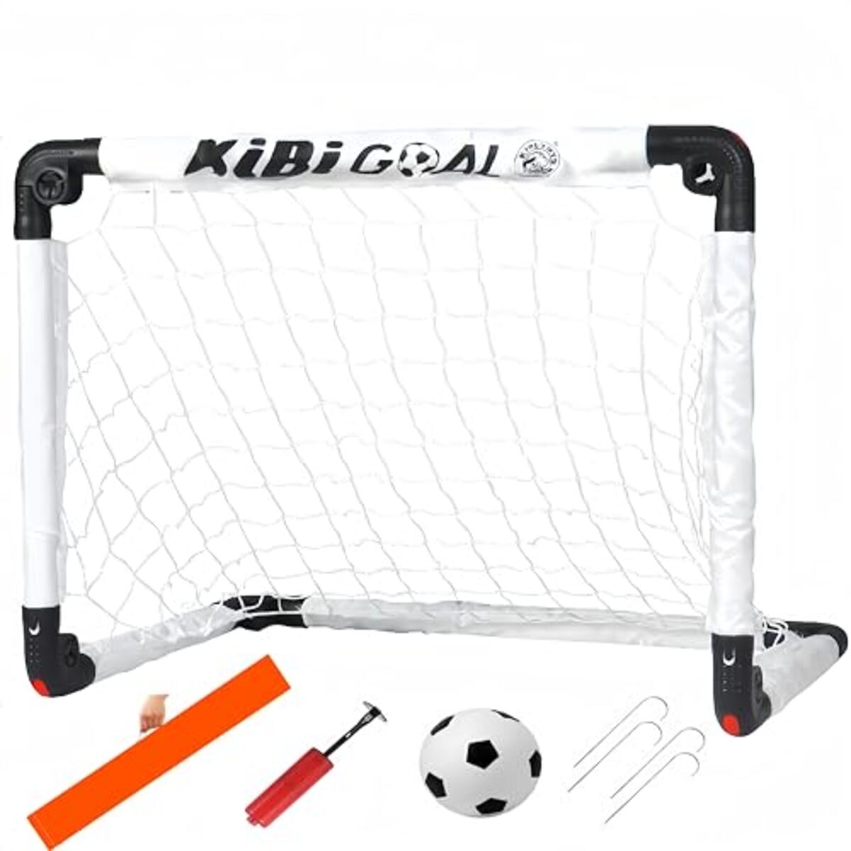 Bild 1 von LZHDZQD Fussballtor, Fußballtor Kinder, Fussballtore für Garten Kinder, Fußballtor Faltbar für Indoor/Outdoor/Garten Weihnachts Fußballtor Spielzeug