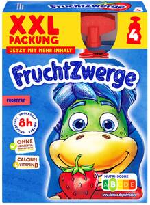 DANONE Fruchtzwerge GO, 4 x 70-g-Beutel = 280-g-Packg.