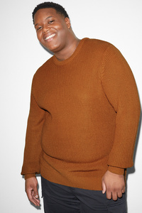 C&A Pullover, Braun, Größe: 4XL