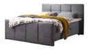 Bild 1 von Boxbett Cord grau - 180 x 200 cm mit Bettkasten - TIJUANA