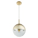 Bild 1 von GLOBO Retrofit Pendelleuchte Varus Goldfarbig 20x20cm H120cm