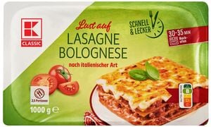 K-CLASSIC Lasagne Bolognese, 1-kg-Packg.