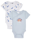 Bild 1 von Newborn Wickelbodys, 2er-Pack, Ergee, hellblau