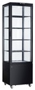 Bild 1 von METRO Professional Kühlvitrine GGC3270B, Kunststoff / Glas, 52 x 48.5 x 189.5 cm, 270 L, Umluftkühlung, 300W, verstellbare Regale, schwarz