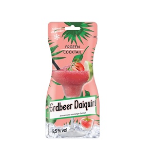 Frozen Cocktail, Erdbeer-Daiquiri 0,25 l
