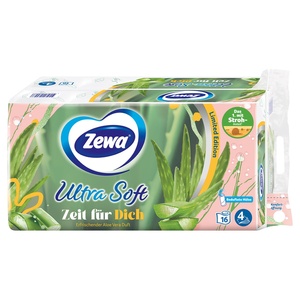 ZEWA®  Ultra-Soft-Toilettenpapier „Limited Edition“