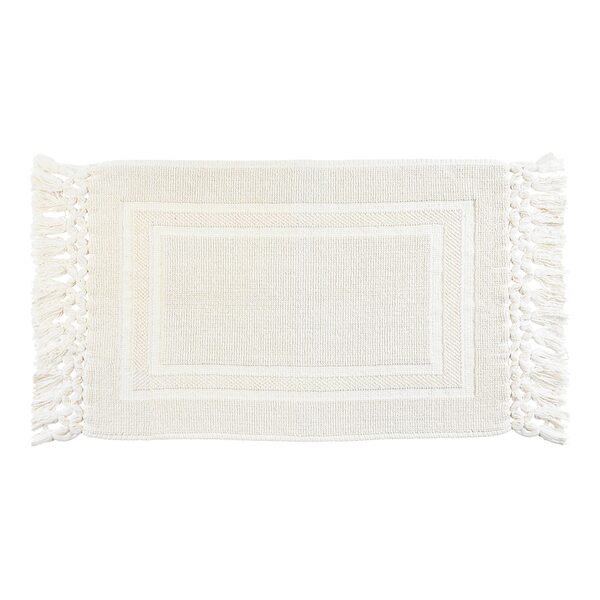 Bild 1 von Badematte Boho, L:80cm x B:50cm, offweiß