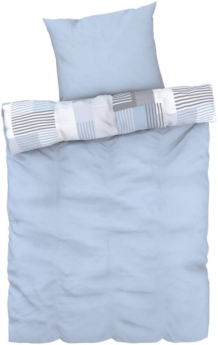 Bild 4 von LIV&BO® Renforcé-Wendebettwäsche-Set ca. 155 x 220 cm, 2-teilig