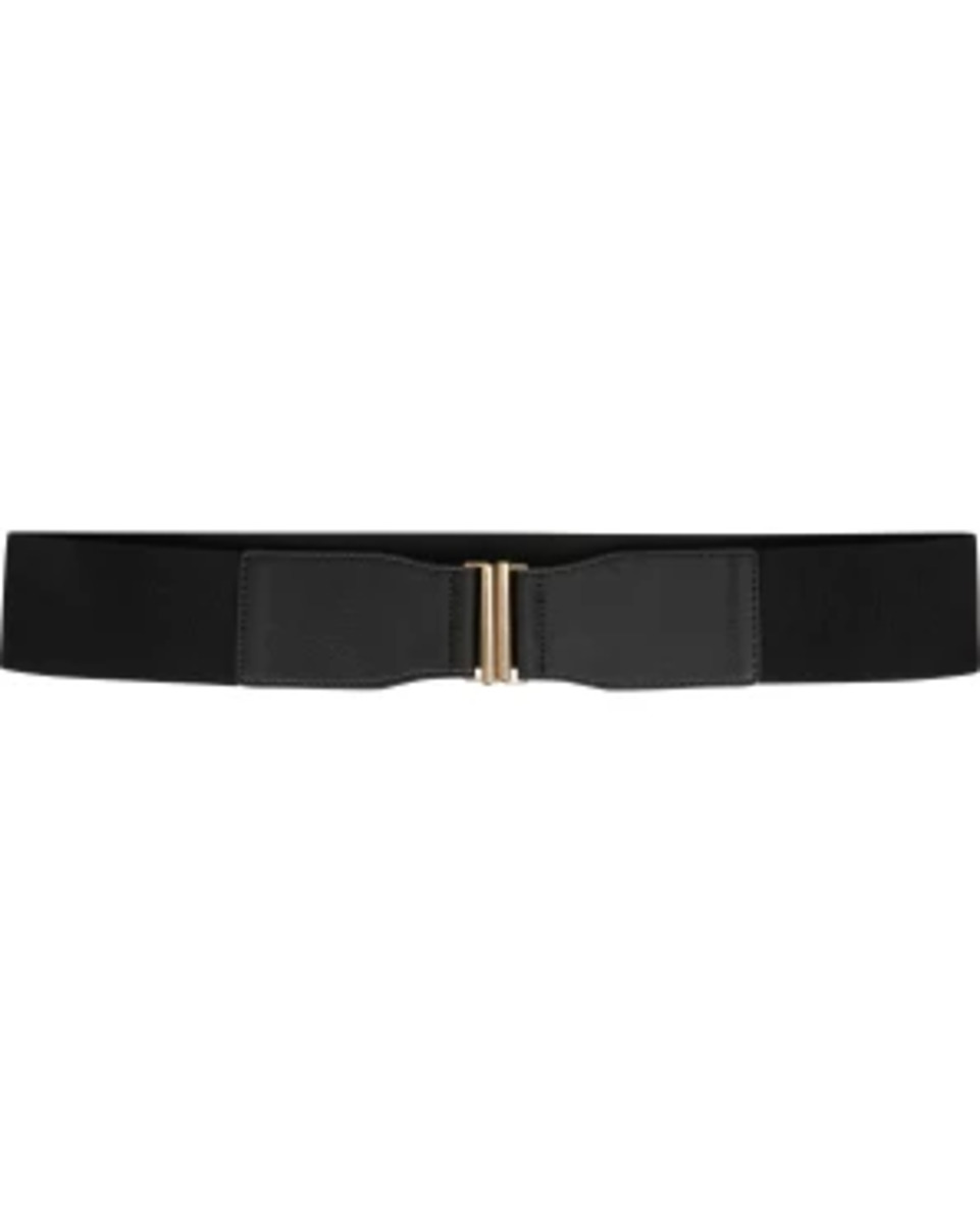 Bild 1 von Elastischer Taillengürtel, Janina, goldfarbene Schnalle, schwarz