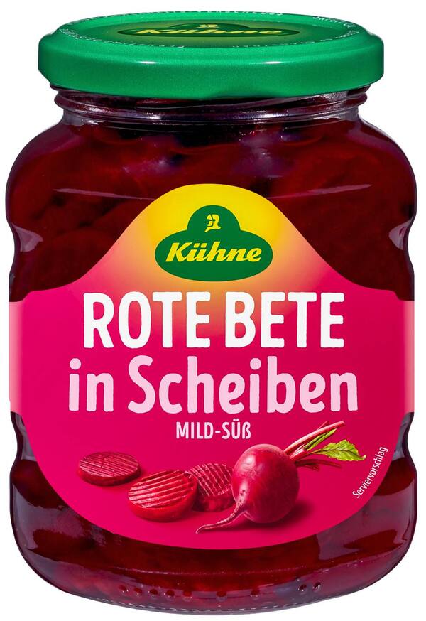 Bild 1 von KÜHNE Rote Bete, 330-g-Glas