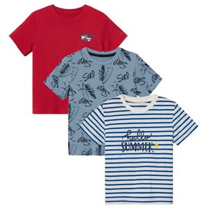 KUNIBOO® Kinder-T-Shirts, 3-St.-Packg.