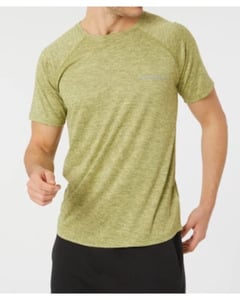 Sport-Shirt in Melange, Ergeenomixx, limone