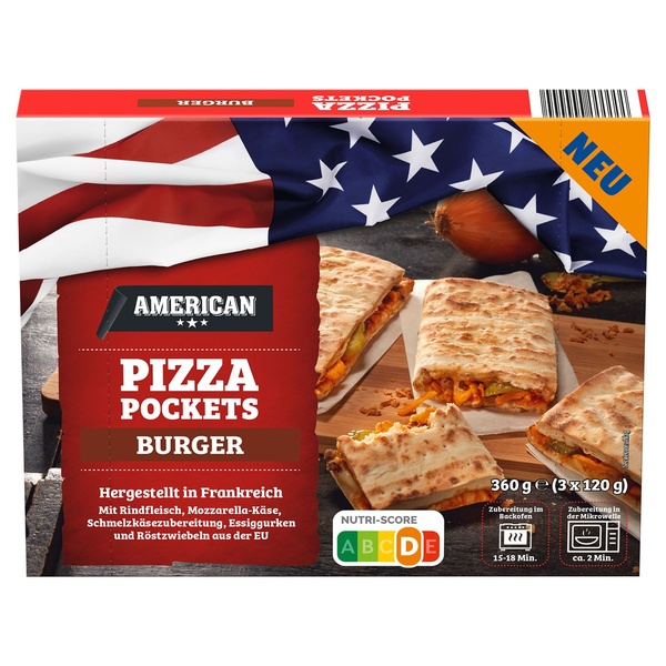 Bild 1 von AMERICAN Pizza-Pockets 360 g