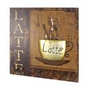 Bild 1 von Wandgarderobe Latte 40 x 40 x 7 cm Vintage-Optik Kunstdruck auf MDF