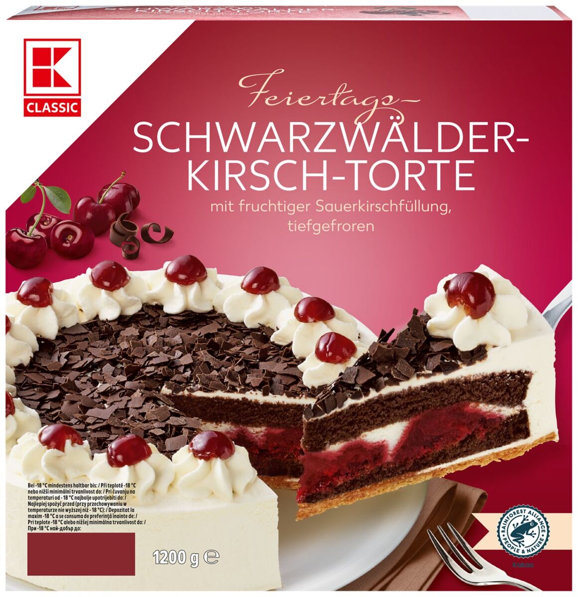 Bild 1 von K-CLASSIC Feiertagstorte, 1,2 - 1,28-kg-Packg.