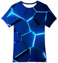 Bild 1 von TUONROAD Jungen Mädchen T-Shirt 3D Sommer Casual Kurzarm Kinder T Shirts