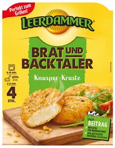 LEERDAMMER Brat- und Backtaler, 4 St. = 160-g-Packg.