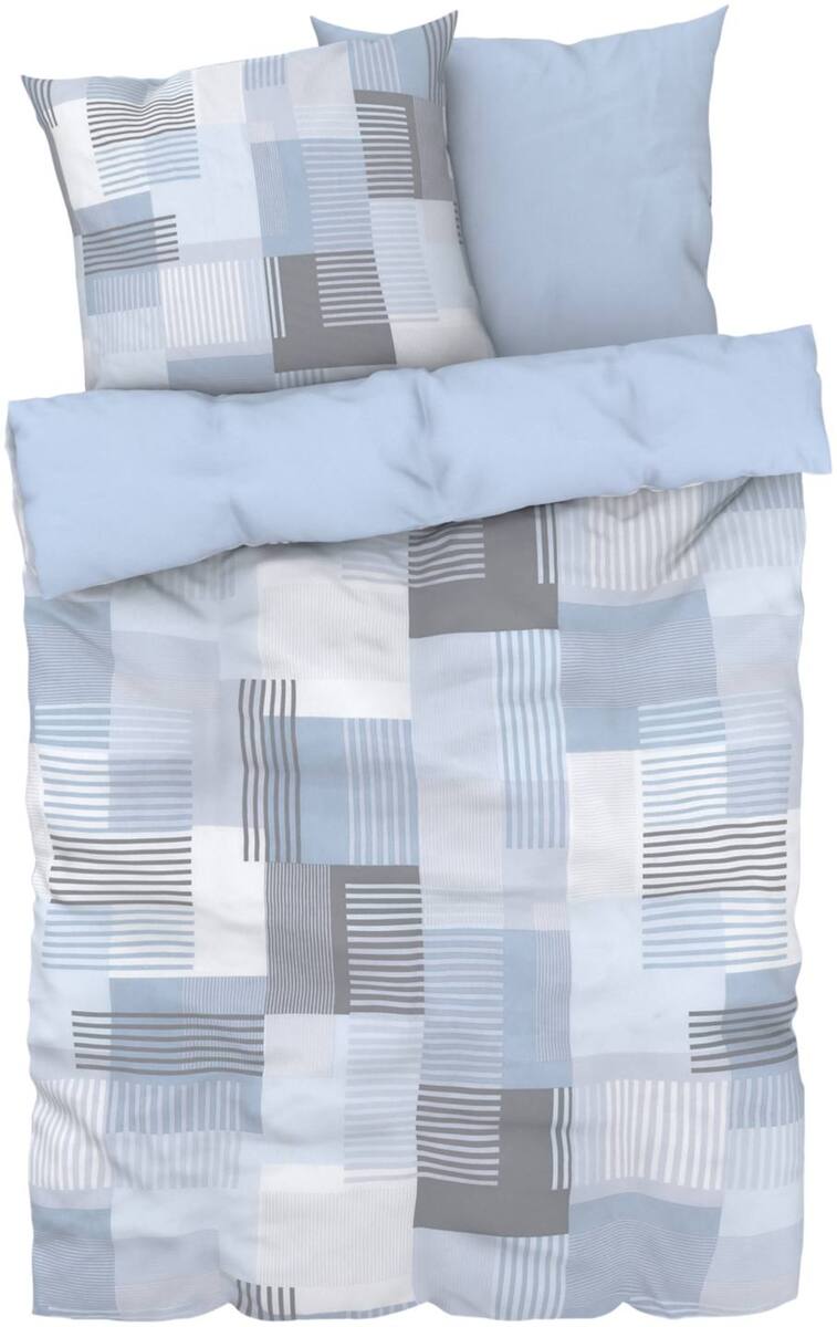 Bild 3 von LIV&BO® Renforcé-Wendebettwäsche-Set ca. 200 x 220 cm, 3-teilig