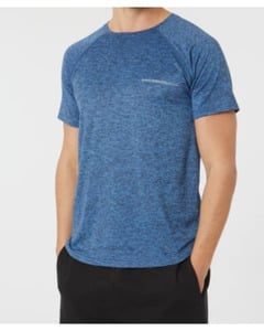 Sport-Shirt mit Raglanärmeln, Ergeenomixx, blau