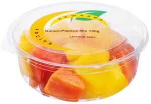 Mango Papaya Mix, 150-g-Schale