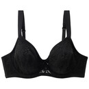Bild 1 von Damen Minimizer-BH aus Spitze SCHWARZ