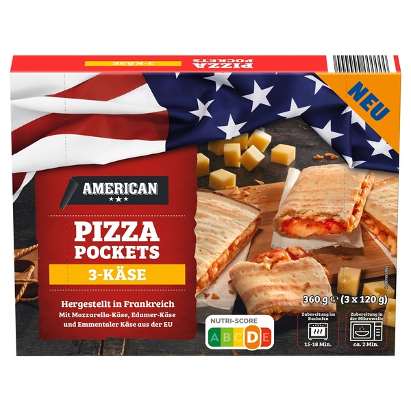 Bild 2 von AMERICAN Pizza-Pockets 360 g