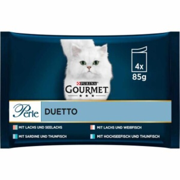 Bild 1 von Gourmet Perle 4x85g Duetto di Mare Fisch