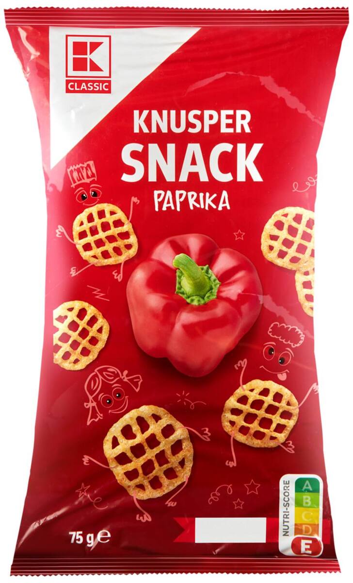 Bild 1 von K-CLASSIC Knuspersnack, 75-g-Packg.
