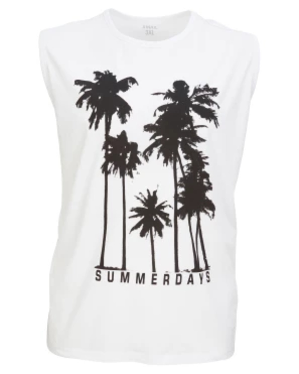 Bild 1 von Sommerliches Tanktop, X-Mail, Rundhalsausschnitt, weiß