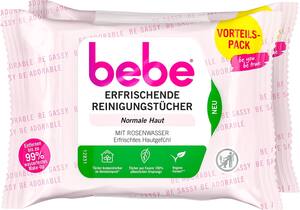 BEBE Reinigungstücher, 2 x 25-St.-Packg.