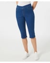 Bild 1 von Jeggings in Caprilänge, Janina, elastischer Bund, jeansblau