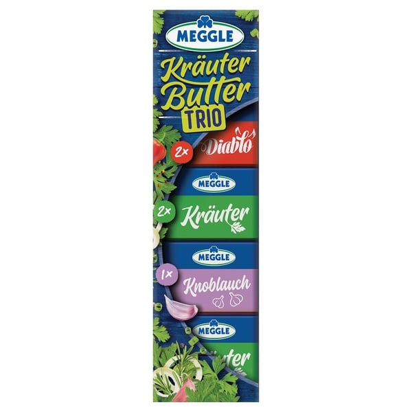 Bild 1 von MEGGLE Kräuterbutter oder Kräuerbutter-Trio 100 g