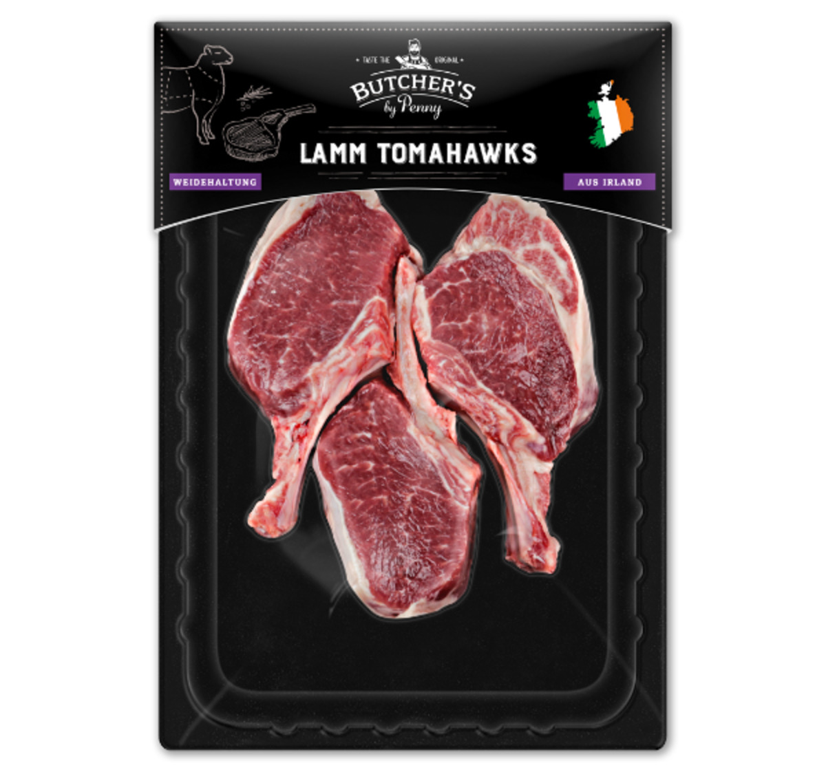 Bild 1 von BUTCHER’S Frische Lamm Tomahawks*