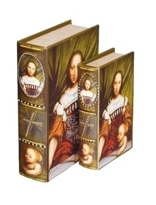 MyFlair Buch box 2er Set "Mona"