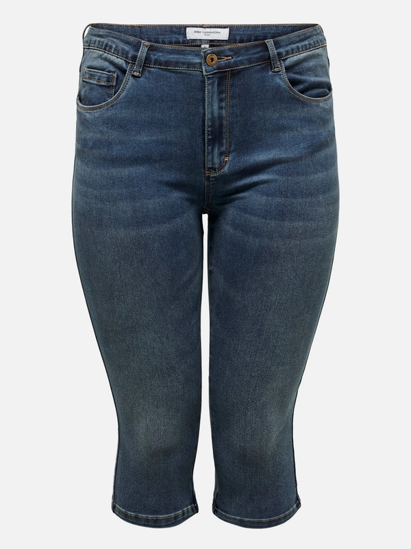 Bild 1 von Only Carmakoma CARAUGUSTA LIFE HW SK Jeans Hose in 3/4 Länge
                 
                                                        Blau