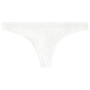 Damen String mit Spitze WEISS