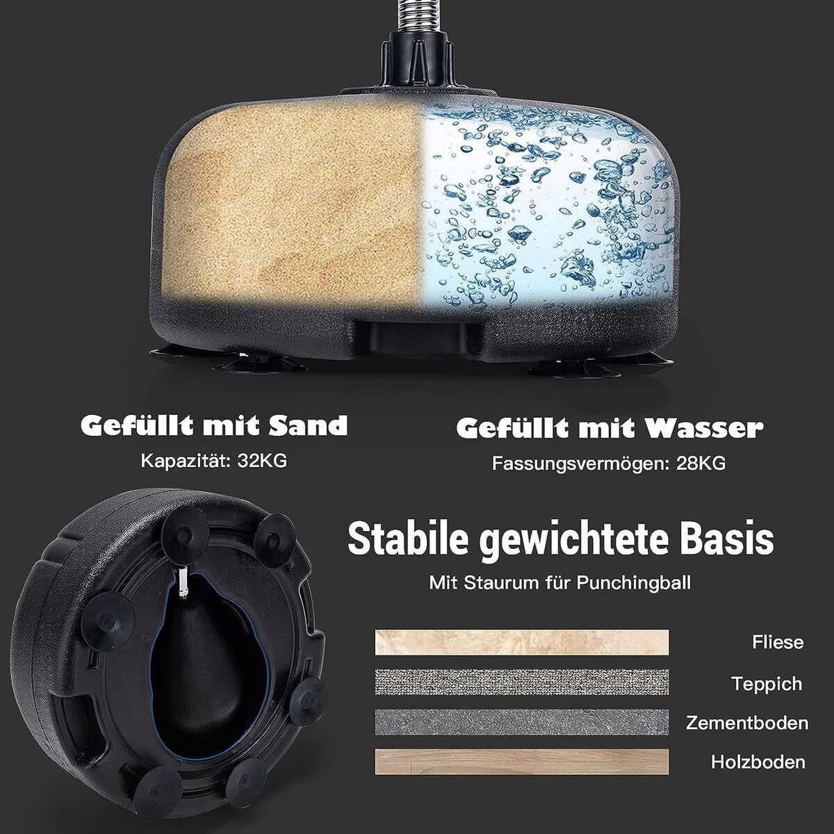Bild 2 von Punchingball 140-158cm höhenverstellbar